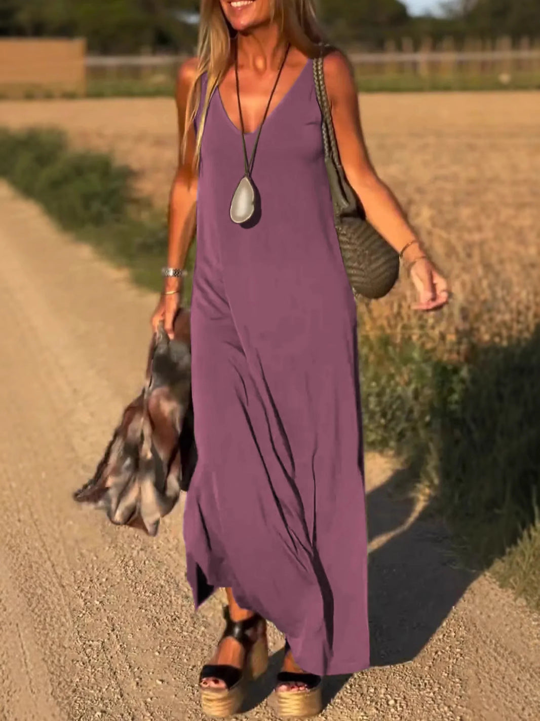 Winry – Flowy Summer Maxi Dress